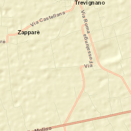 Trevignano Street Map