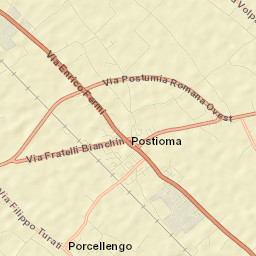 Postioma Street Map