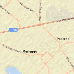 Ponzano Street Map