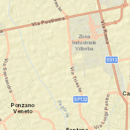 Lancenigo-Villorba Street Map