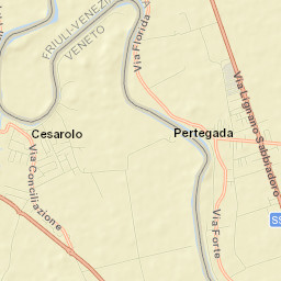Pertegada Street Map