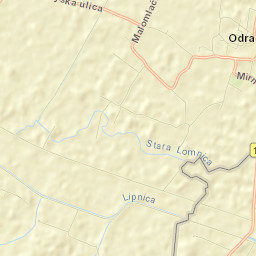 Odra Street Map