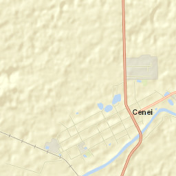 Cenei Street Map