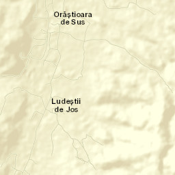 Orăştioara de Sus Street Map