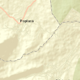 Poplaca Street Map