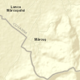 Comuna Dobârlău Street Map