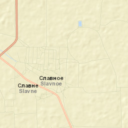 Slavnoye Street Map