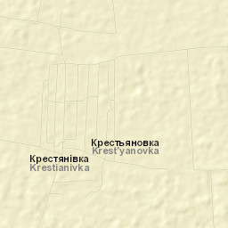 Krest’yanovka Street Map