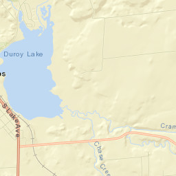 Price County Street Map