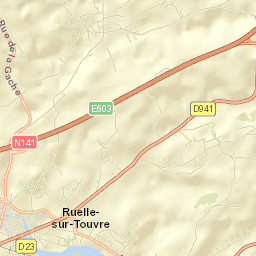 Ruelle-sur-Touvre Street Map