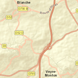 Le Crest Street Map