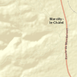 Marcilly-le-Châtel Street Map