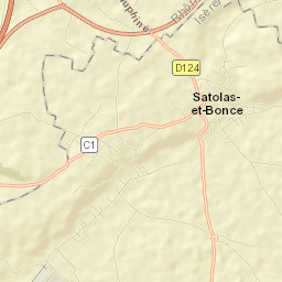 Satolas-et-Bonce Street Map
