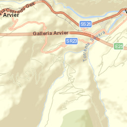 Villeneuve Street Map
