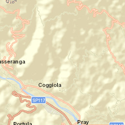 Frazione Chiesa Street Map