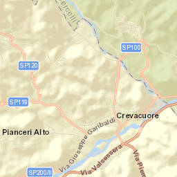 Guardabosone Street Map