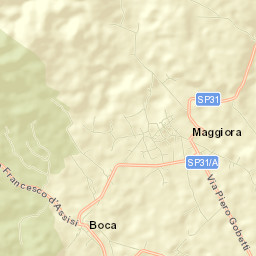 Maggiora Street Map
