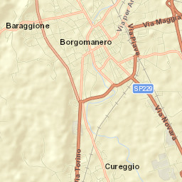 Borgomanero Street Map
