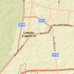 Fenegrò Street Map