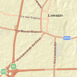 Lomazzo Street Map