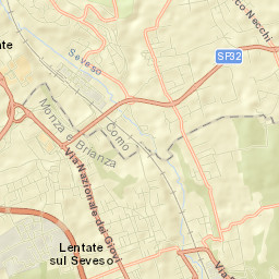 Novedrate Street Map