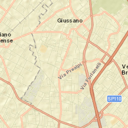Verano Brianza Street Map