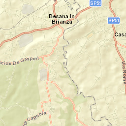 Casatenovo Street Map