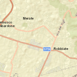 Imbersago Street Map