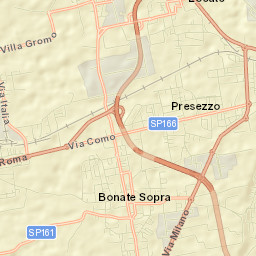 Presezzo Street Map