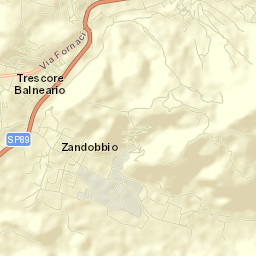 Zandobbio Street Map