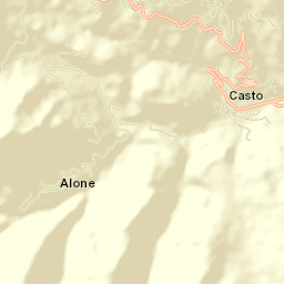 Casto Street Map