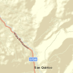 San Quirico Street Map