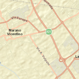Marano Vicentino Street Map