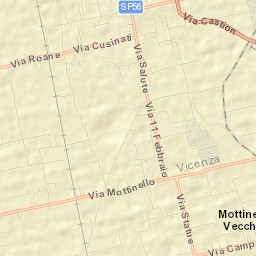Rossano Veneto Street Map