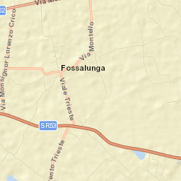 Fossalunga Street Map