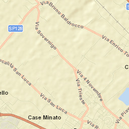 Porcellengo Street Map