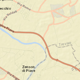 Zenson di Piave Street Map