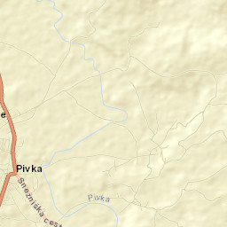 Pivka Street Map