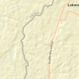 Lukavec Street Map