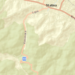 Slatina Street Map