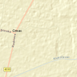 Crnac Street Map
