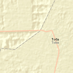 Toba Street Map