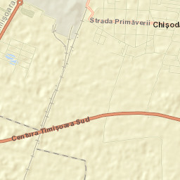 Chișoda Street Map
