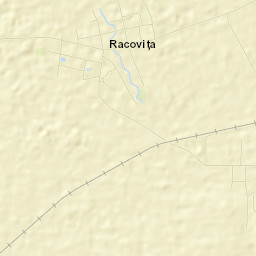 Comuna Racoviţa Street Map