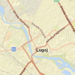 Lugoj Street Map