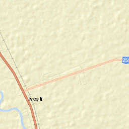 Iveşti Street Map