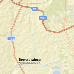 Vynohradivka Street Map