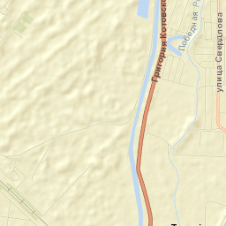Pobednoye Street Map