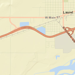 Laurel Street Map