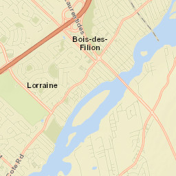 Bois-des-Filion Street Map